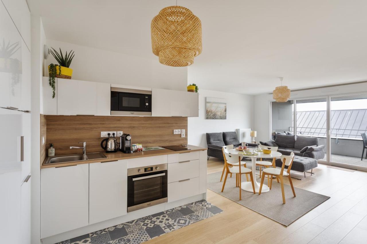 Le Rochenoire - Appt Proche Plage Dinard Esterno foto