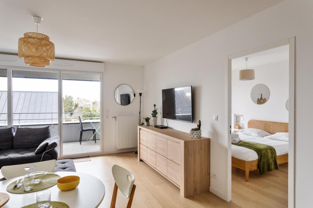 Le Rochenoire - Appt Proche Plage Dinard Esterno foto
